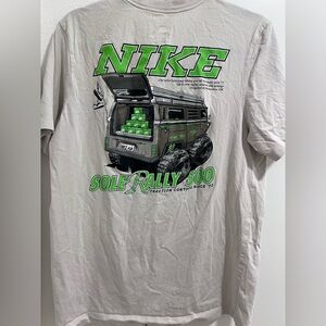 Tan Nike sole rally 500 T-Shirt